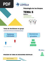 Toma de Decisiones en Grupo: Estrategias y Sesgos | PDF | Pensamiento ...