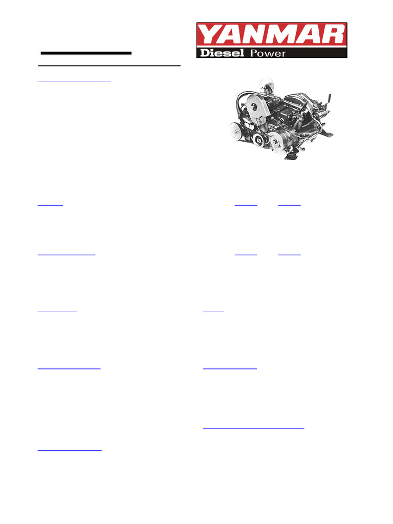 Yanmar Ysb 12 PartsListing | PDF | Piston | Pump