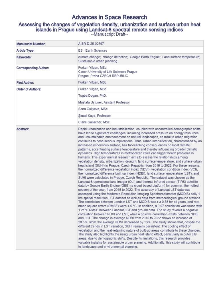 Aisr D 25 02797 | PDF | Structural Equation Modeling | Earth Sciences