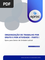 Manual do Eproc para Usuários | PDF | Tempo | Usuário (informática)
