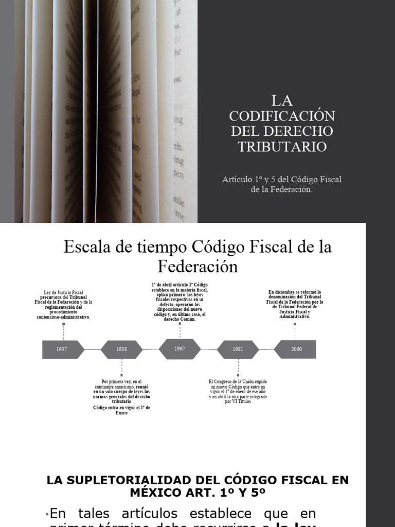 La Codificación Tributaria | PDF | Fiscal | Ley Pública