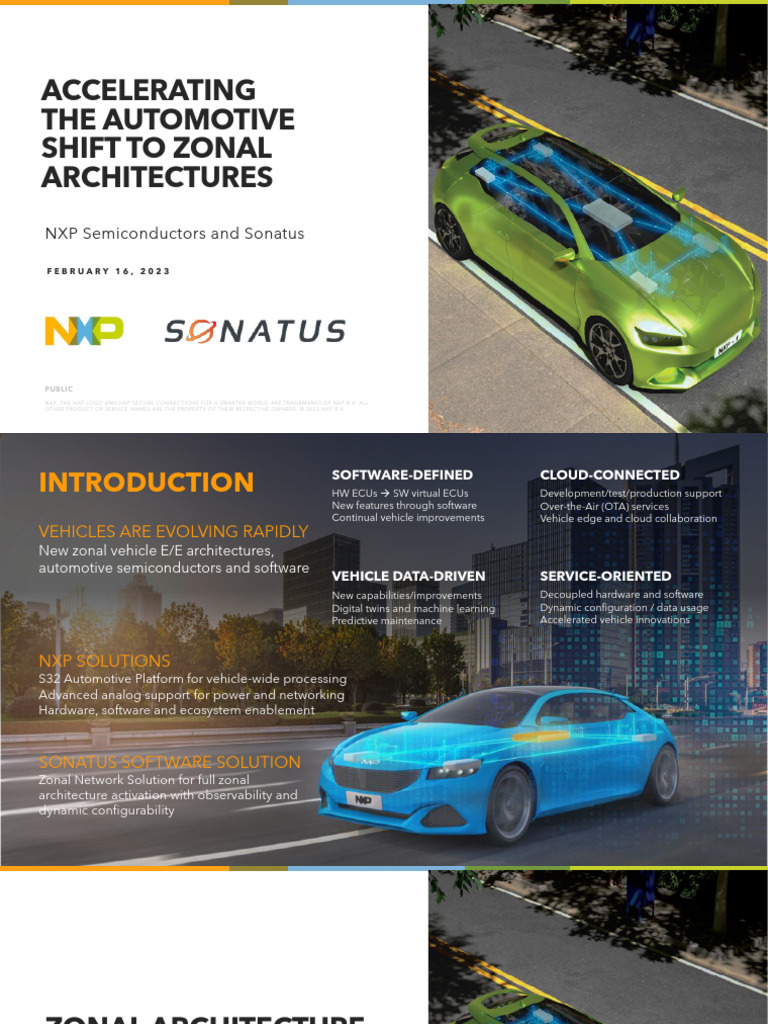 Accelerating The Automotive Shift To Zonal Architectures 1 | PDF ...