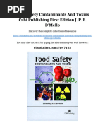 サウンド・オブ・カービィカフェ -Jazz Style Selection Food Toxicology - Current Advances and Future Challenges (PDFDrive