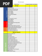 DSA Patterns Cheat Sheet Overview | PDF