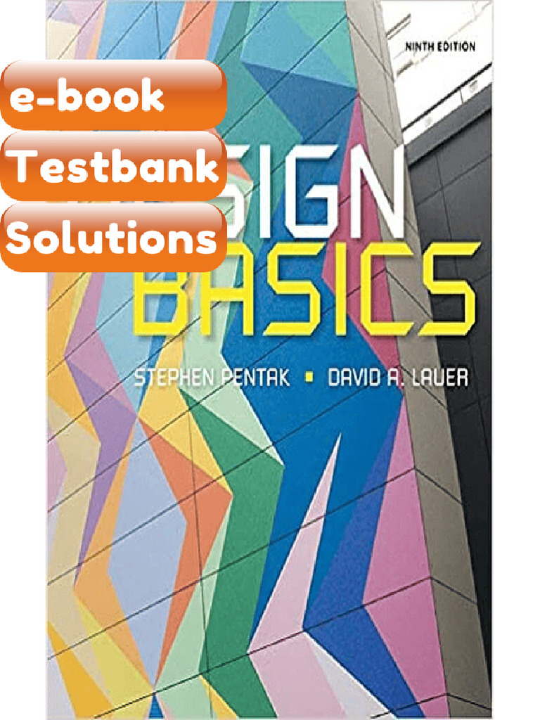 Testbank Design Basics 9th Edition by Stephen Pentak Fast Download ...