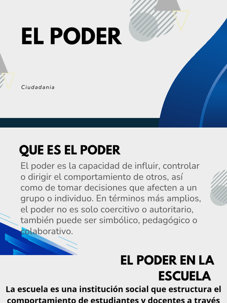 El Poder | PDF