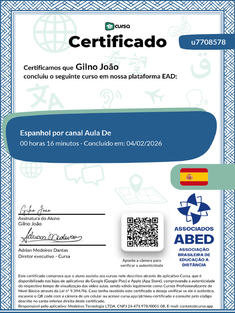 Certifica Do | PDF