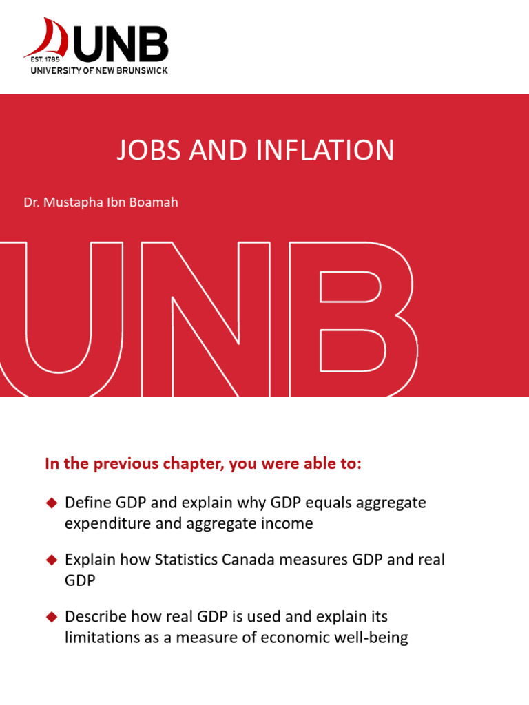 3. Jobs and Inflation | PDF | Cost Of Living | Unemployment