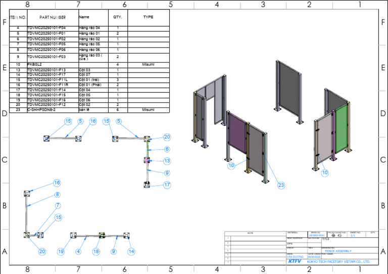 Fence Assembly | PDF