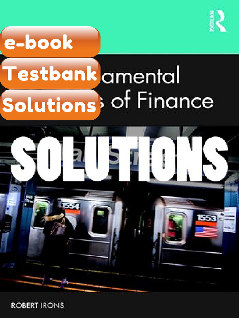 Testbank Fundamental Principles of Finance 1 Ed Irons Fast Download ...