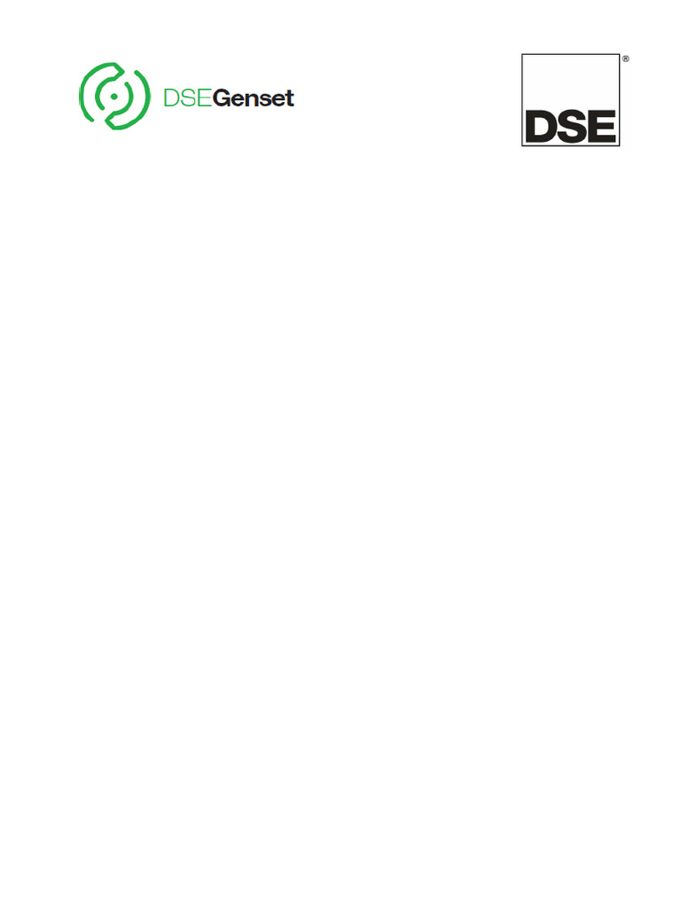 DSE-8610 User Manual | PDF | Relay | Usb