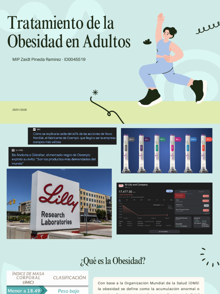 Tratamiento de la Obesidad en Adultos | PDF | Índice de masa corporal ...