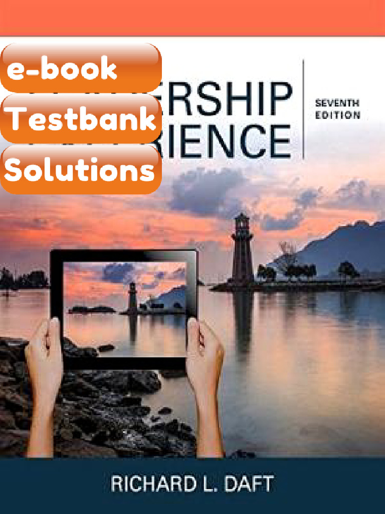 Testbank the Leadership Experience 7th Edition Richard L Daft Download ...