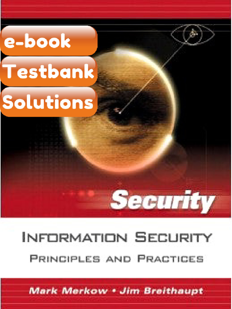 Testbank Information Security Principles and Practices 1st Edition Mark ...