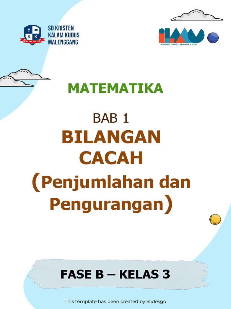 Modul Ajar - Matematika - Kelas 3 - Bab 1 Bilangan Cacah ( Penjumlahan ...