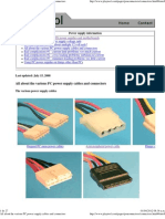 All About The Various PC Power Supply Cables and Connectors