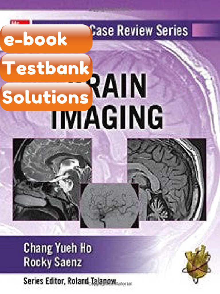Testbank Radiology Case Review Series Brain Imaging Fast Download | PDF