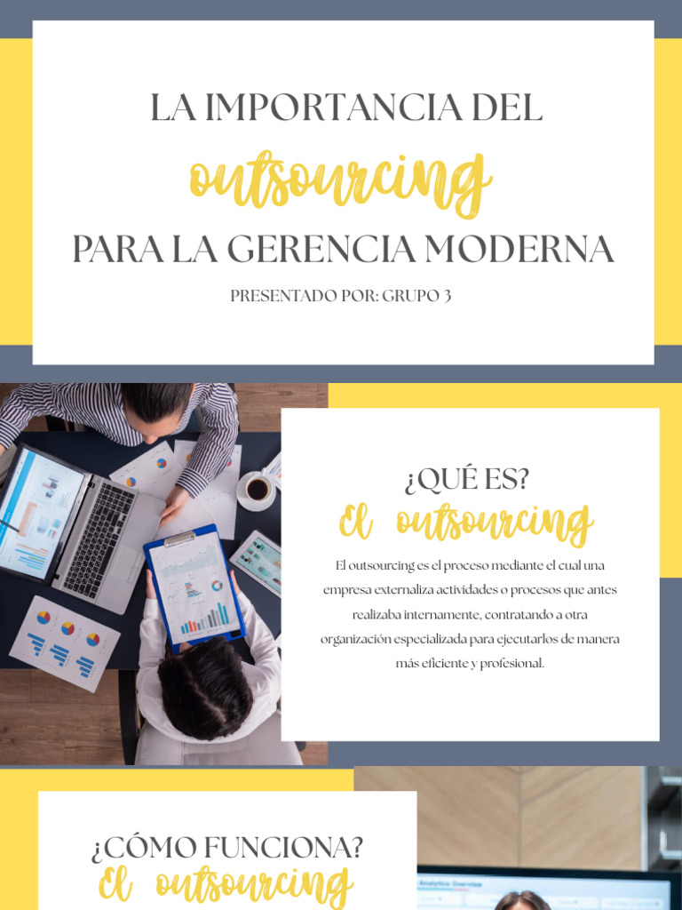 Presentación - La Importancia Del Outsourcing para La Gerencia Moderna ...