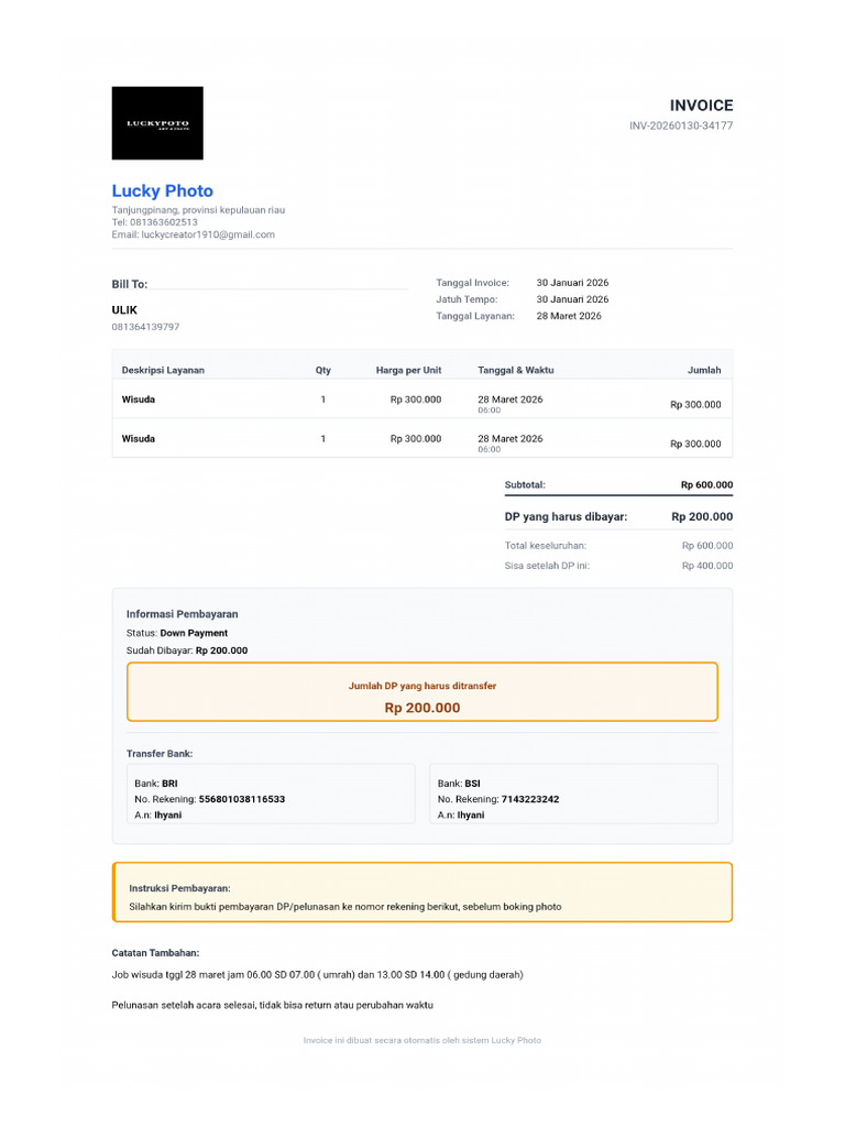 Invoice INV-20260130-34177 ULIK | PDF