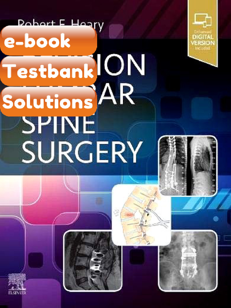 Testbank Revision Lumbar Spine Surgery Fast Download | PDF ...