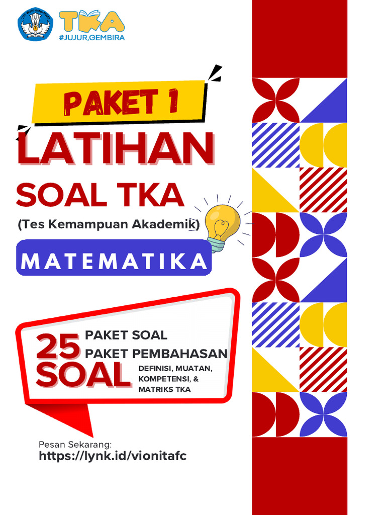 86 - Tka Matematika Paket 1 | PDF