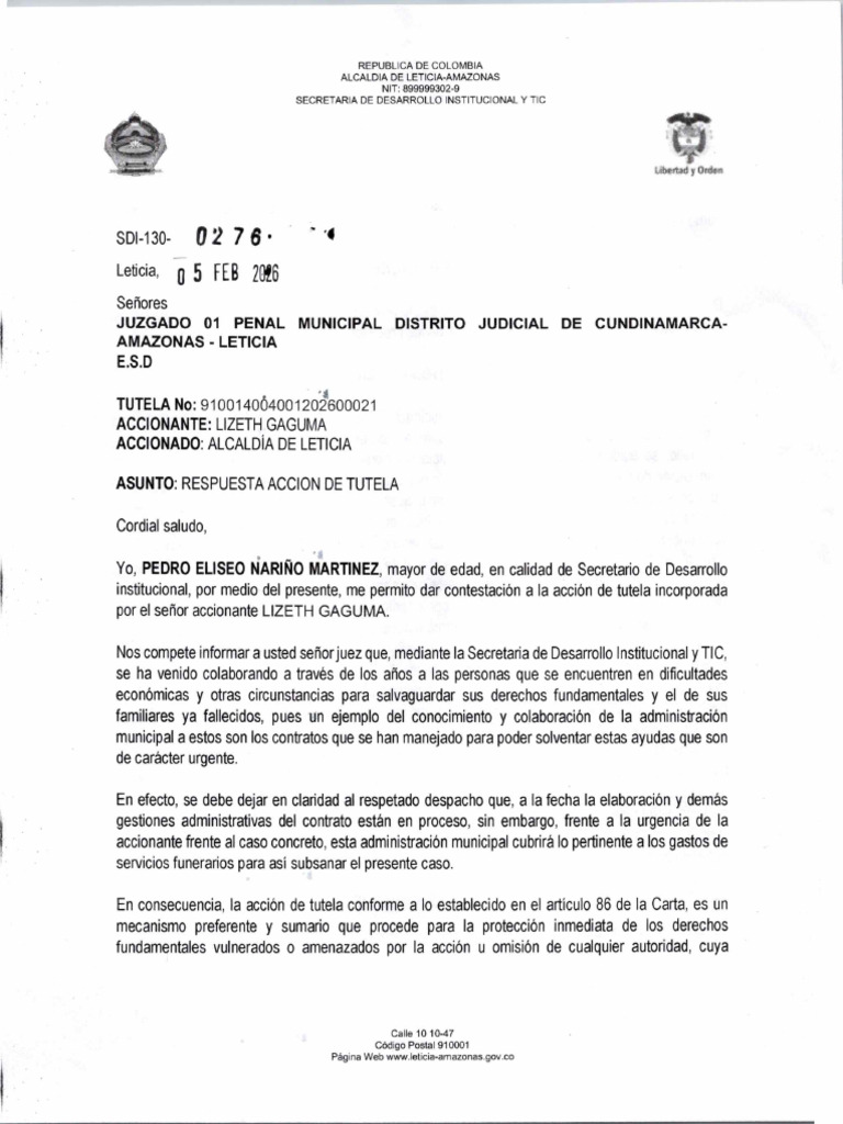 Rpta Lizeth | PDF