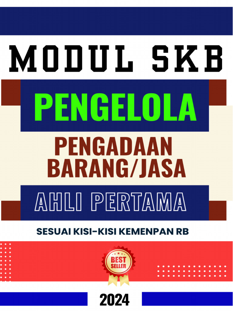 SKB Pengelola Pengadaan Barang Jasa Ahli Pertama | PDF