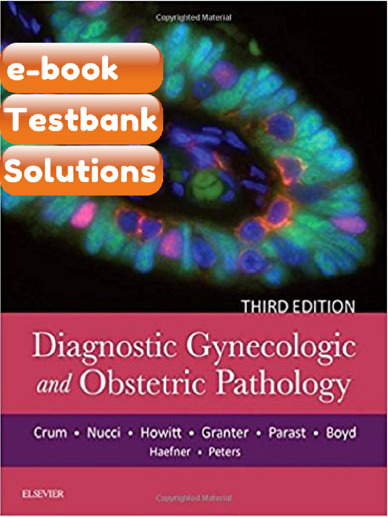 Testbank Diagnostic Gynecologic and Obstetric Pathology 3e 3rd Edition ...