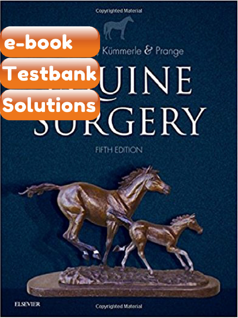 Testbank Equine Surgery 5th Edition Fast Download | PDF | Subscription ...