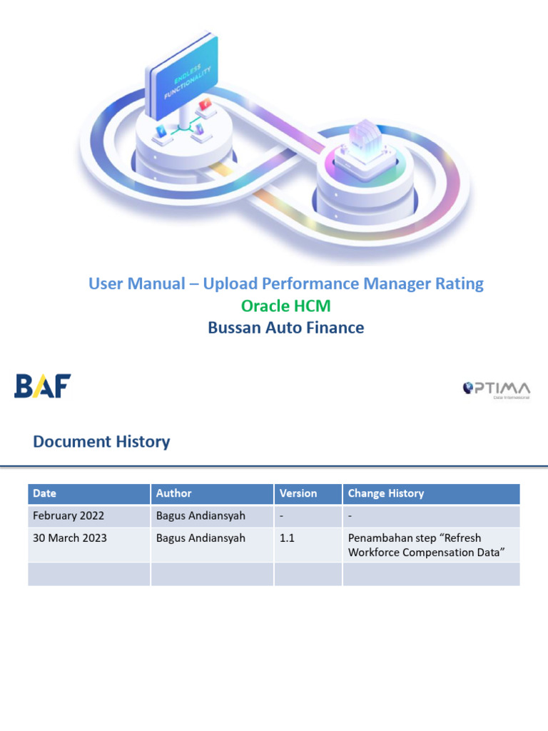 User Manual - Upload Performance Manager Ratiing v1.1 | PDF