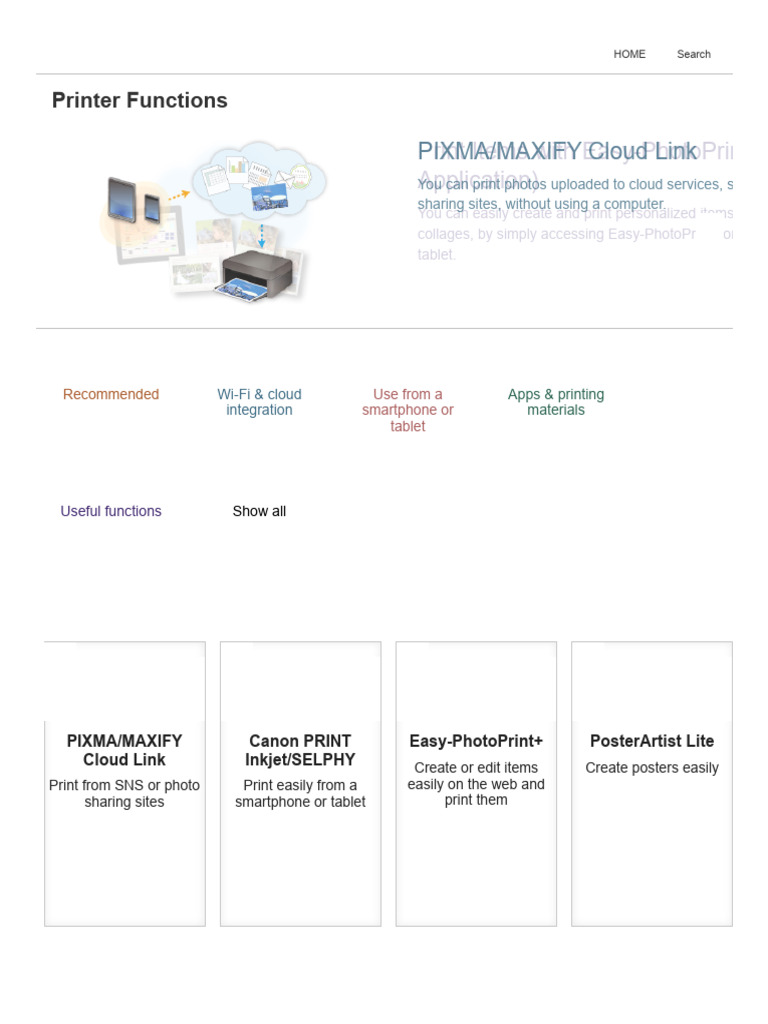 Printer Function | PDF