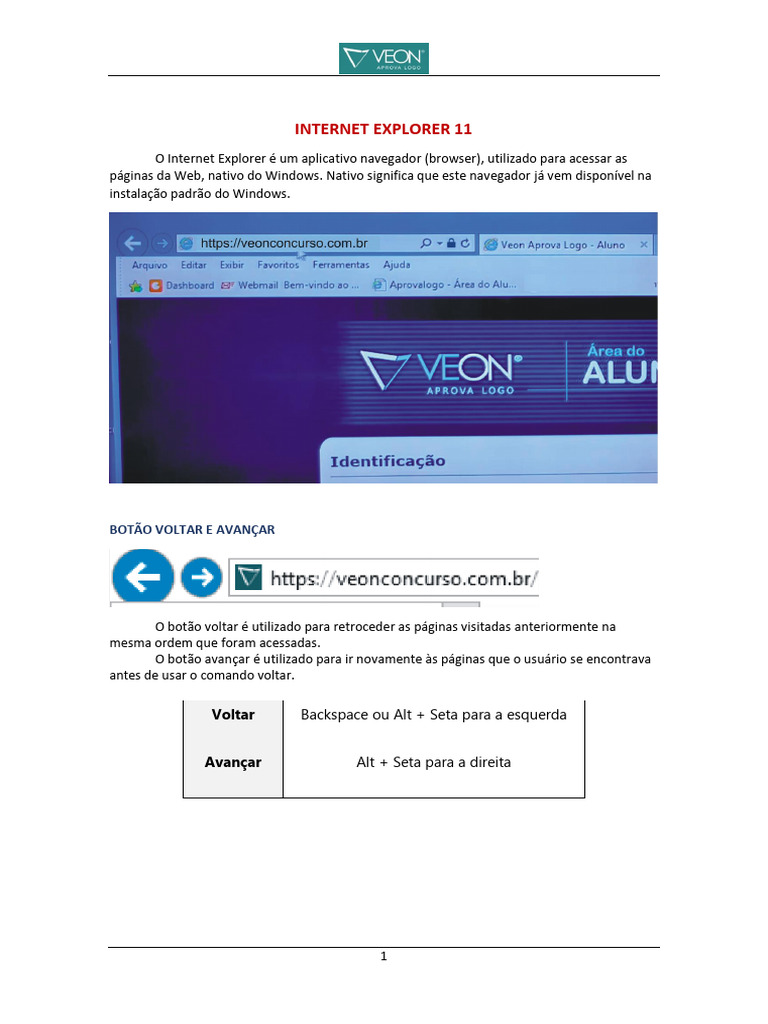 Internet Explorer 11 Nova | PDF | Internet | Rede mundial de computadores