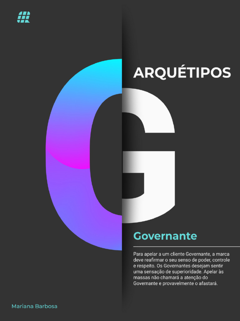 Ebook+ +arque Tipo+ +governante+ +FInal | PDF | Marca | Carl Jung