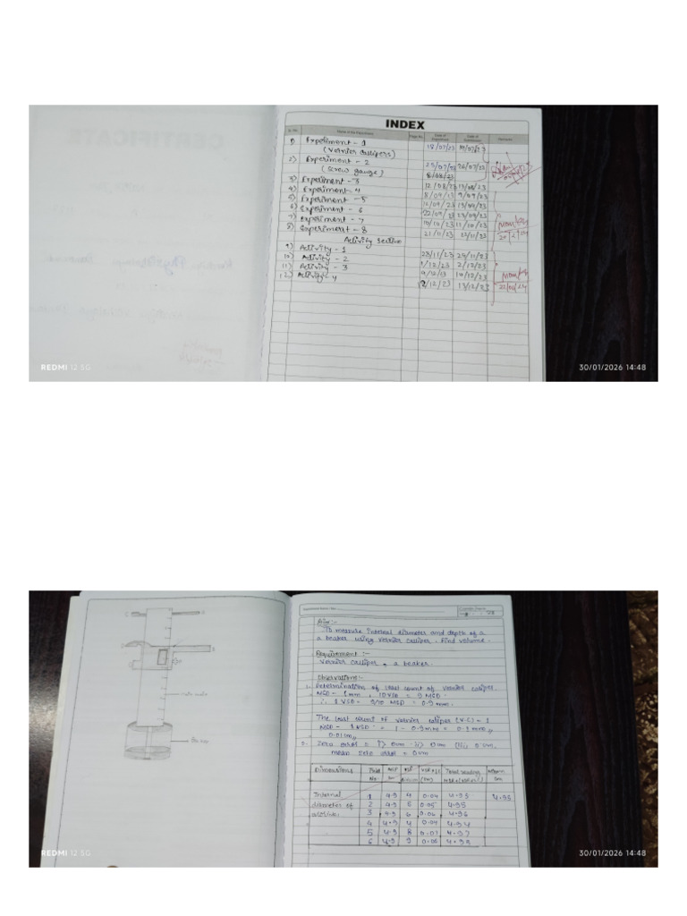 Physics Project File | PDF
