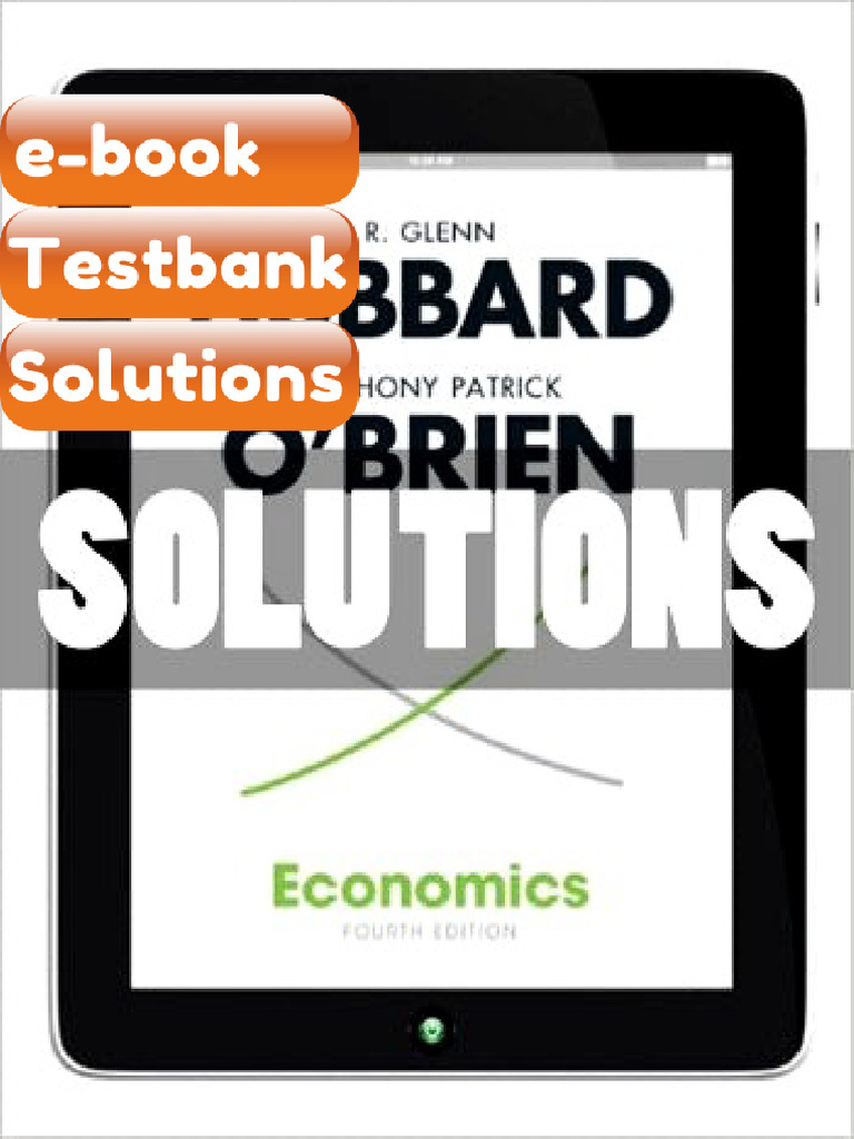 Testbank Economics 4 Ed Hubbard Download | PDF | Subscription Business ...