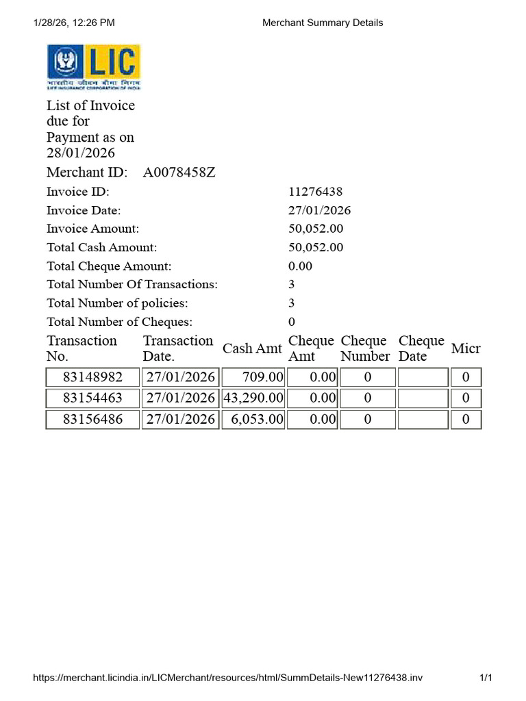 Merchant Summary Details2 | PDF