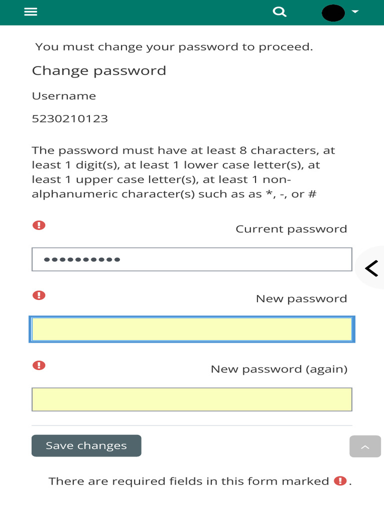 Change Password | PDF