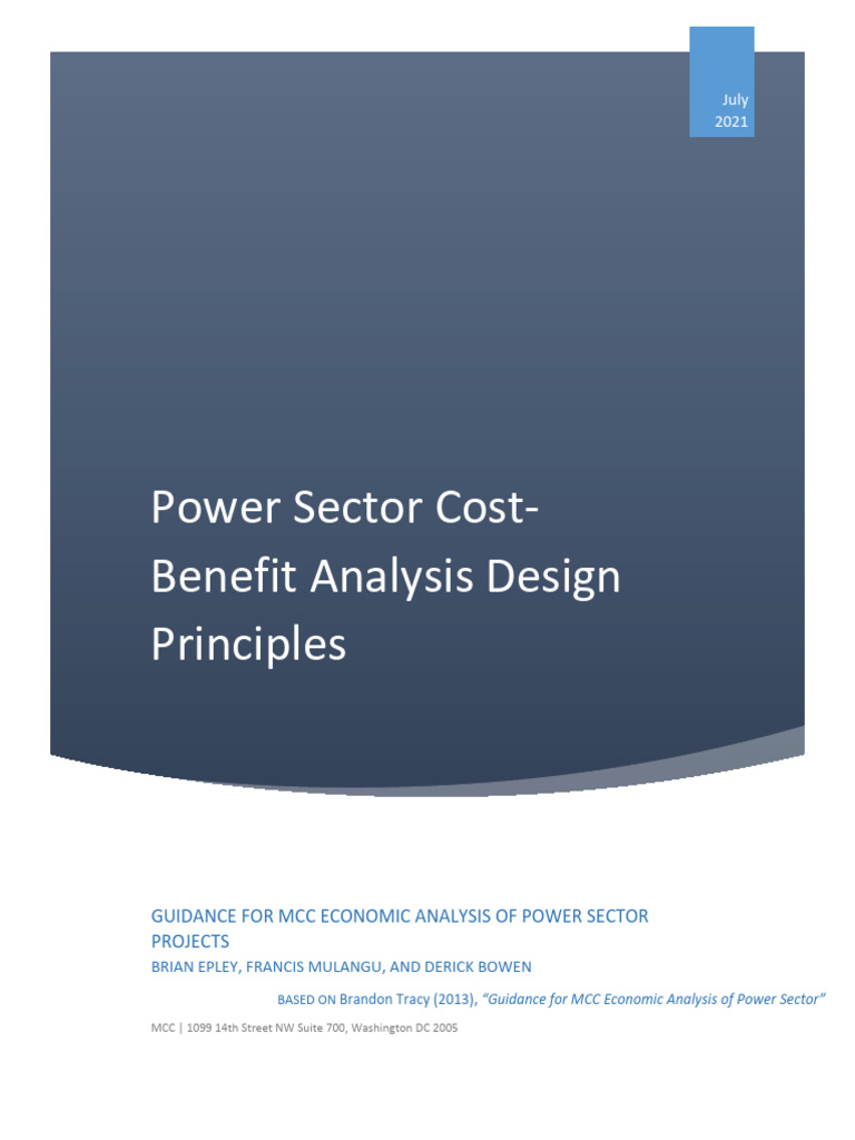 Report 102721 Power SCDP | PDF | Electrical Grid | Public Utility
