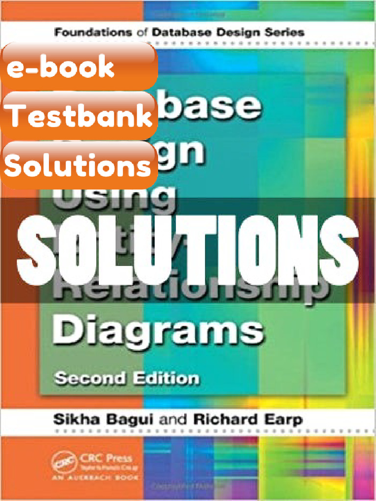 Testbank Database Design Using Entity Relationship Diagrams 2 Ed Bagui ...