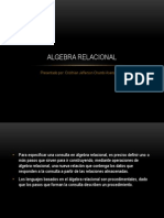 Algebra Relacional