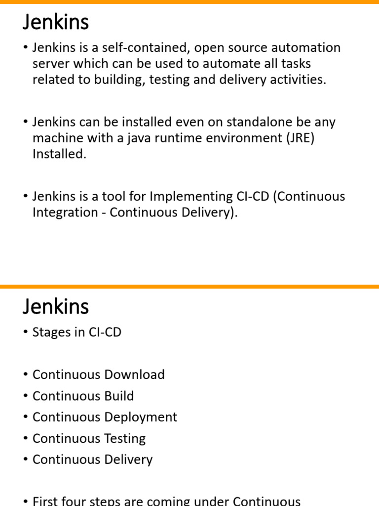 Devops - Jenkins | PDF
