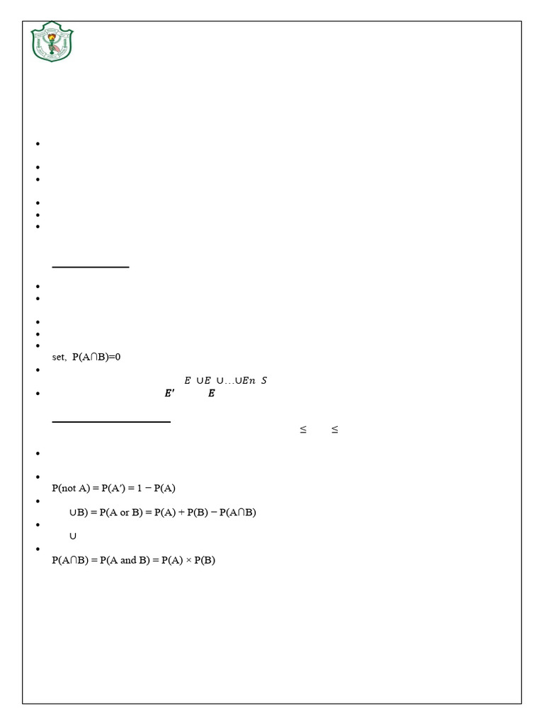 Maths, Class XI, Assignment 11 | PDF | Experiment | Probability