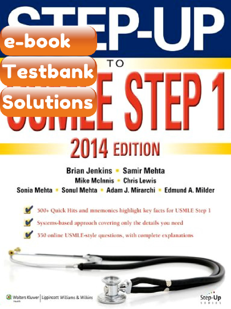 Testbank StepUp to USMLE Step 1 the 2014 Edition StepUp Series Fast ...
