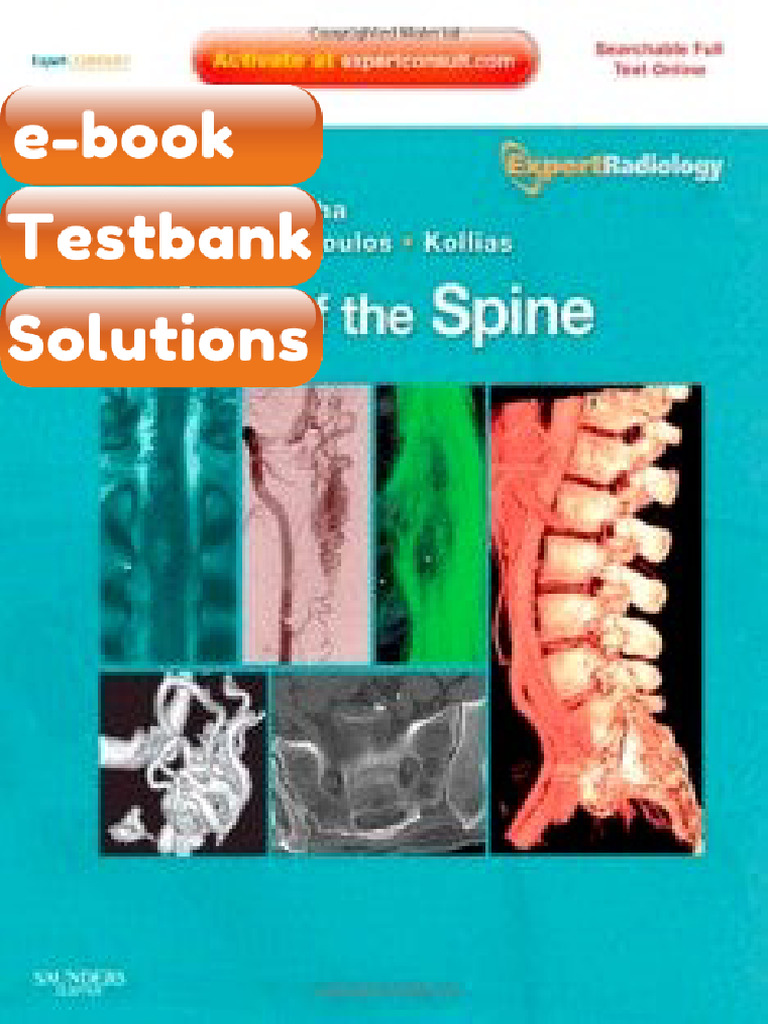Testbank Imaging of the Spine Expert Radiology Series Expert ...