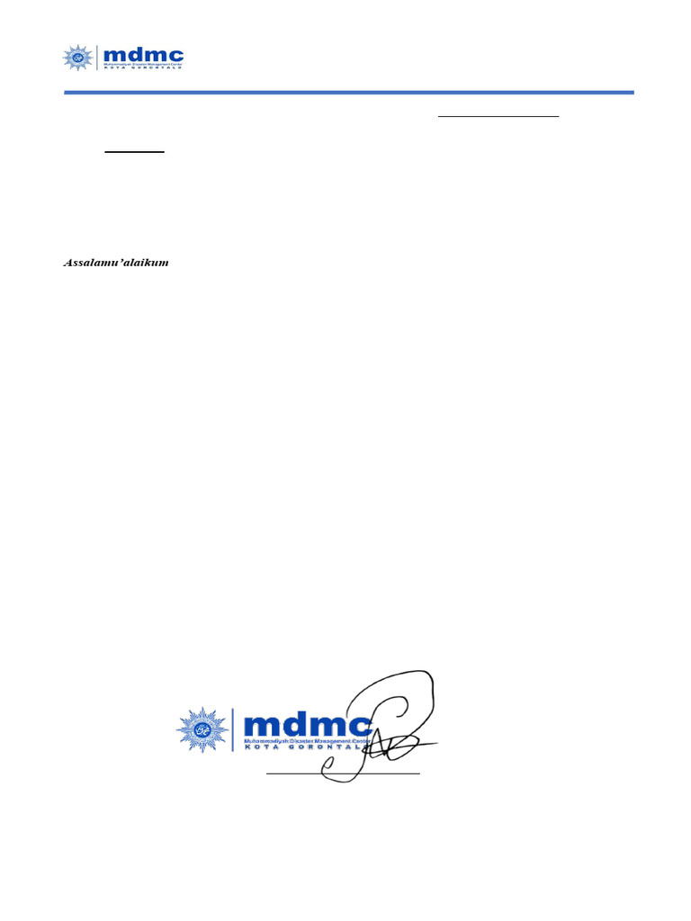 Undangan MDMC | PDF