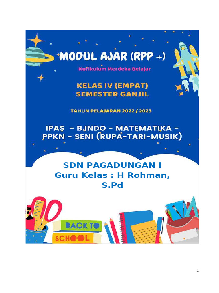 RPP Kurikulum Merdeka | PDF