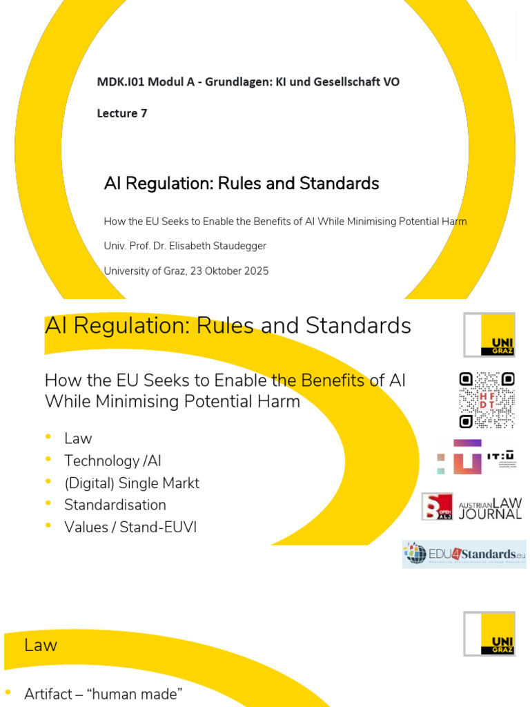 AI Regulation Rules and Standards ES | PDF | Artificial Intelligence ...