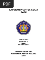 Download Laporan Praktek Kerja Batu-Bagus Aji N-1MRK2 by Aj Jian Josh SN99326725 doc pdf