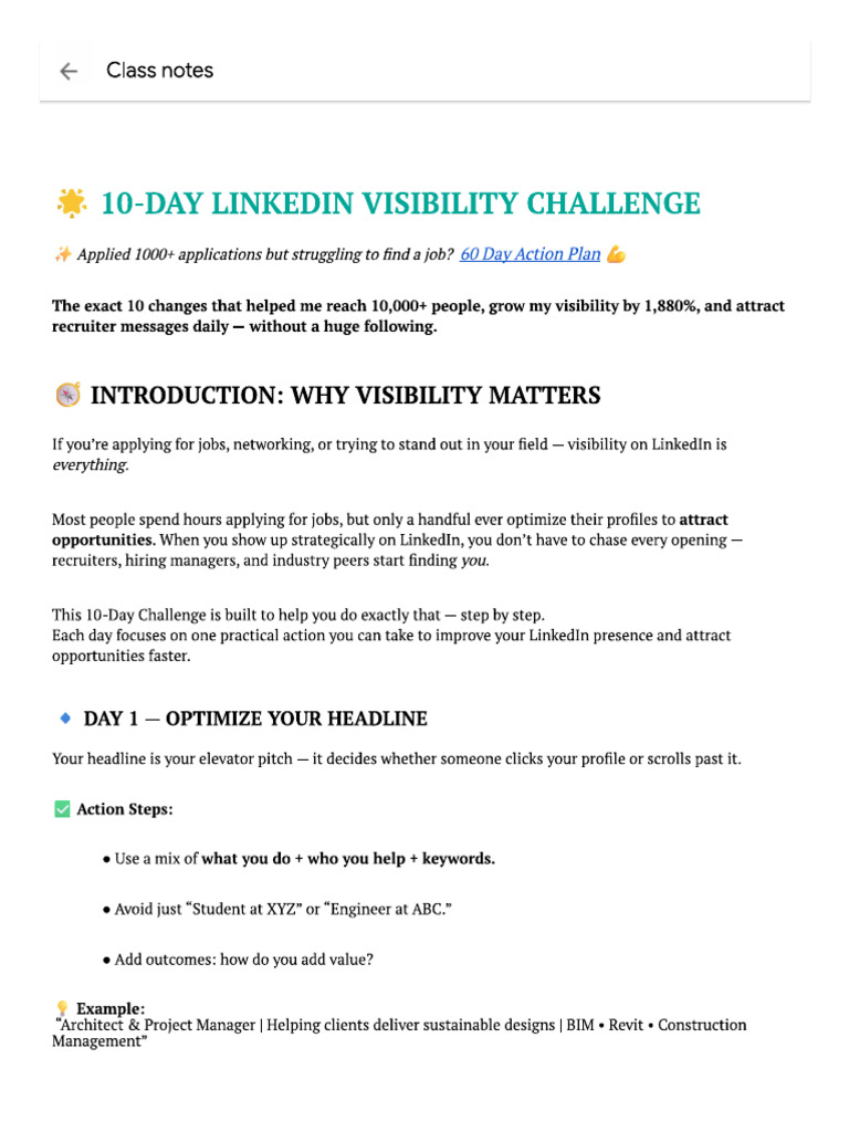 Linkedin Challenge | PDF