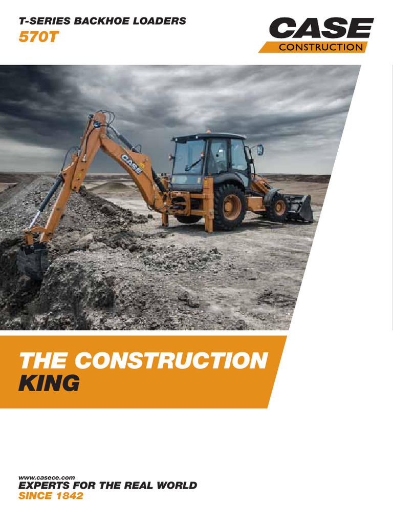 8 Brosur CASE BHL 570T Extended Arm | PDF | Loader (Equipment) | Horsepower